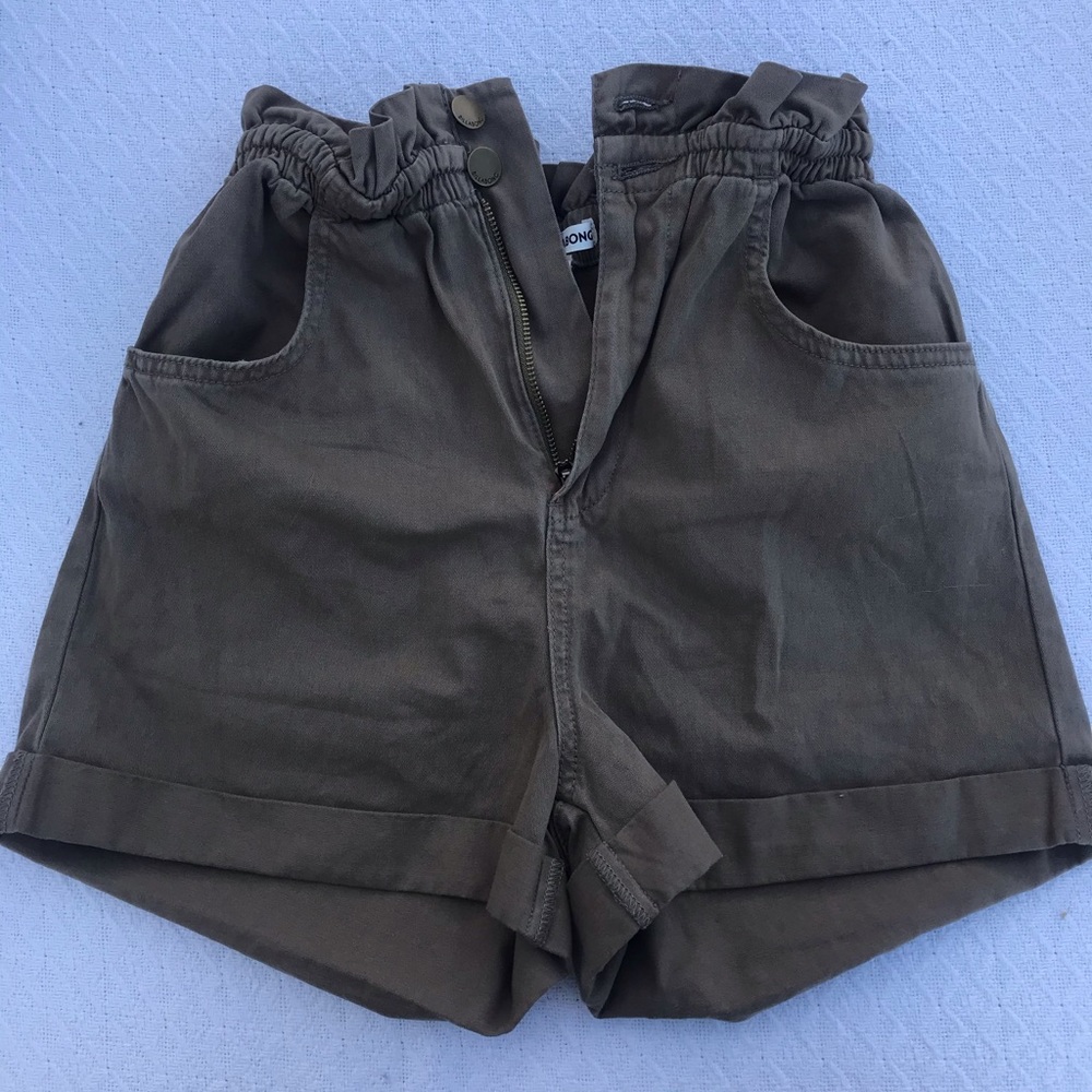 high waisted billabong shorts